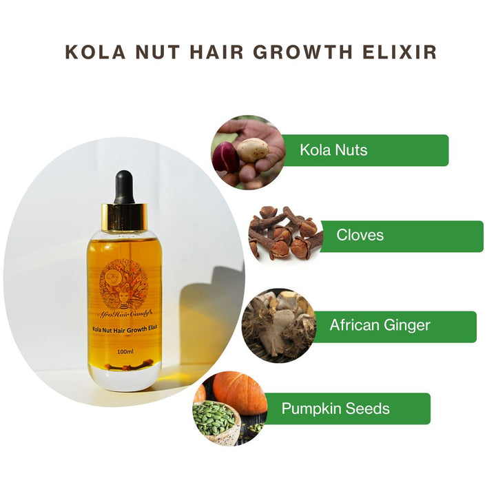 Kola Nut Hair Growth Elixir