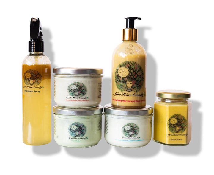 SET OF 6 - Organic Complete Hair Care Range Set PA
