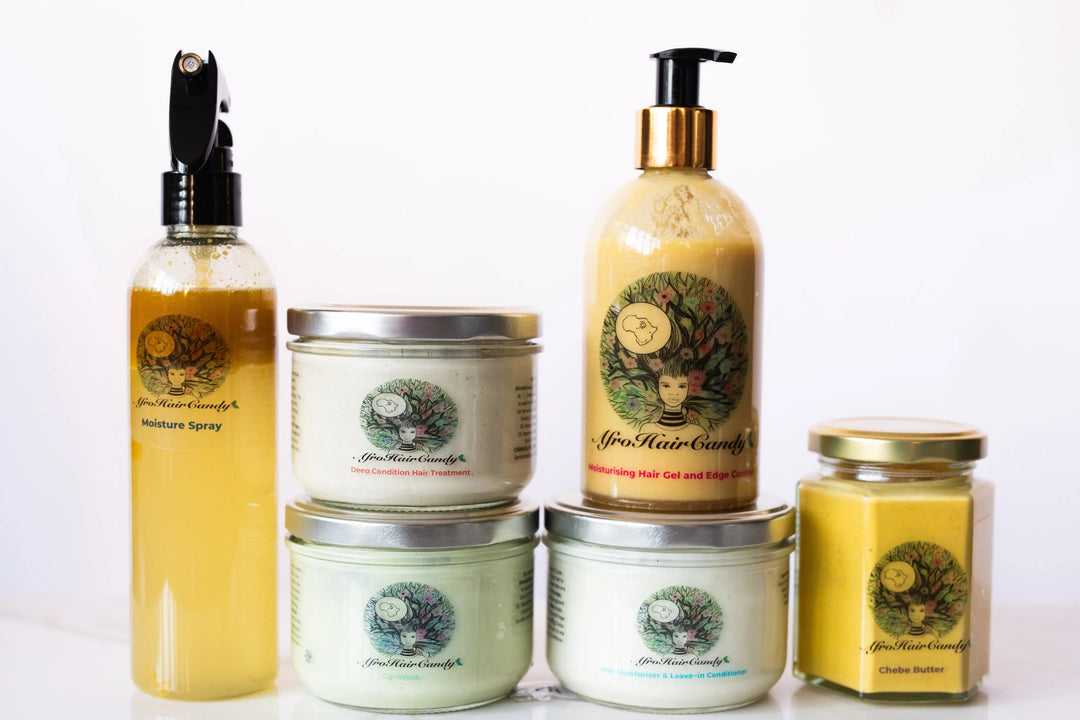 SET OF 6 - Organic Complete Hair Care Range Set PA