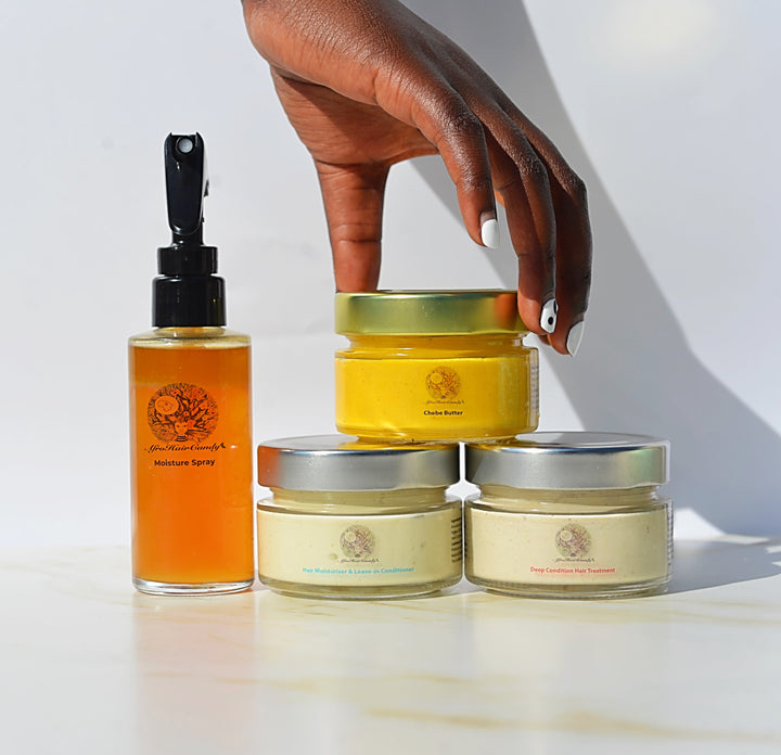 SET OF 4 - Hair Care Essentials for Women Travel Size