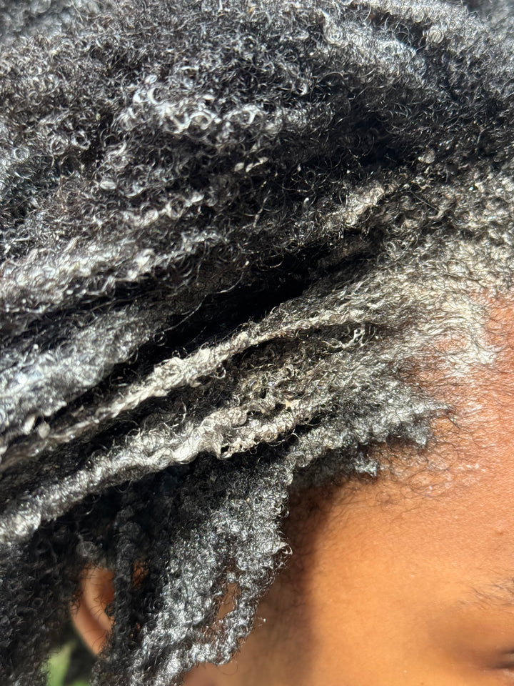 African Black Soap clarifying hair and scalp cleanser with African botanicals for natural hair